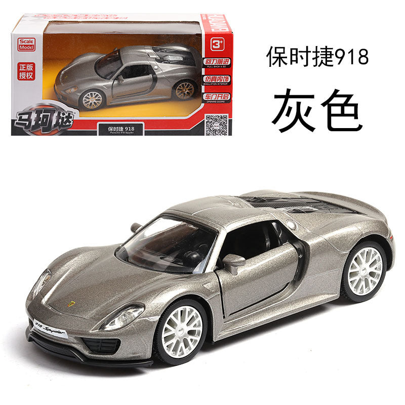 Makeda 1/36 Porsche 918 Spyder Modern Car Model