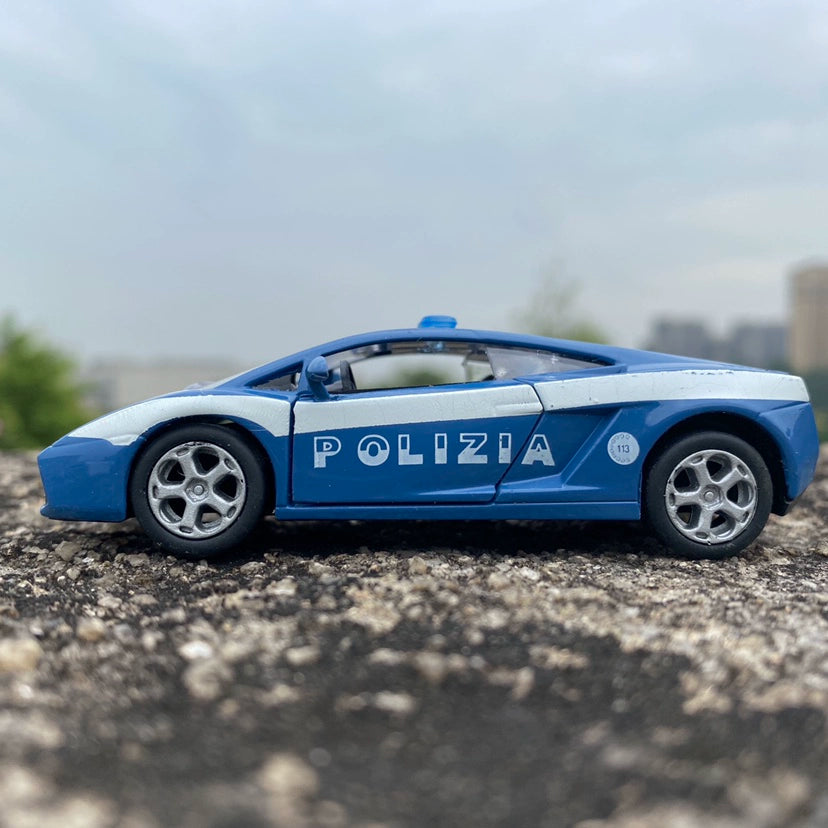 1/43 Lamborghini Polizia Car Morden Car Model