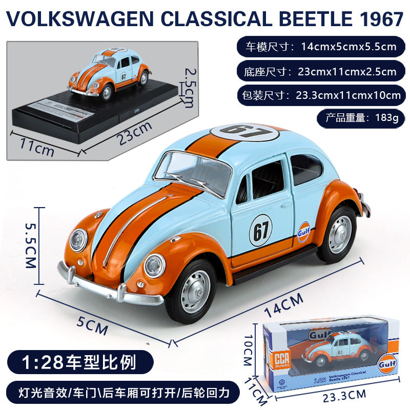 CCA 1/28 Volkswagen Bettle 1967 Classic Car Model