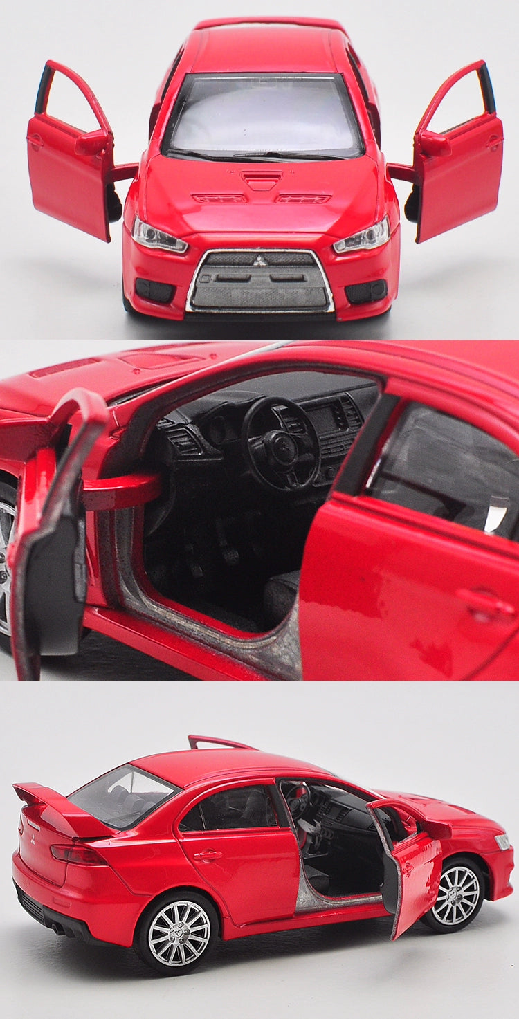 WELLY 1/36 Mitsubishi Lancer Evolution X EVO Modern Car Model