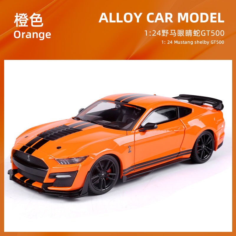 Maisto 1/24 Ford Mustang Shelby Gt500 Modern Car Model