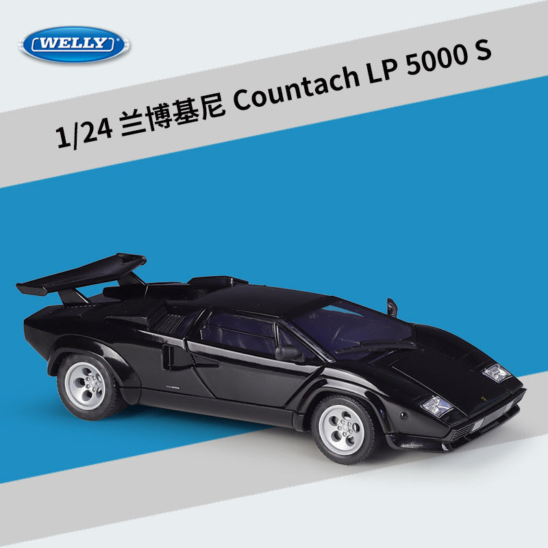 Welly 1/24 Lamborghini Countach LP 5000 S Modern Car Model