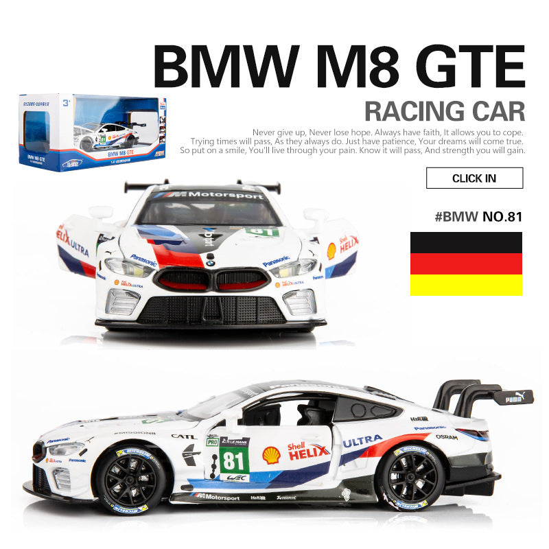 Makeda 1/32 BMW M8 GTE Racing Car Model