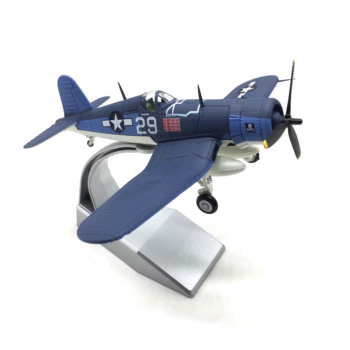 1/72 USA Lightning F-6F Fighter F-4U Skyhawk A-4 Aircraft Alloy Model Diecast