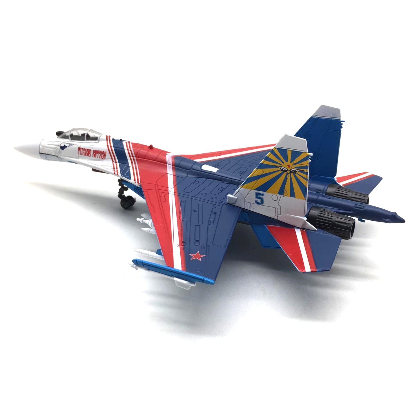 1/100 SU-35 Super Flanker Aircraft Alloy Model Diecast