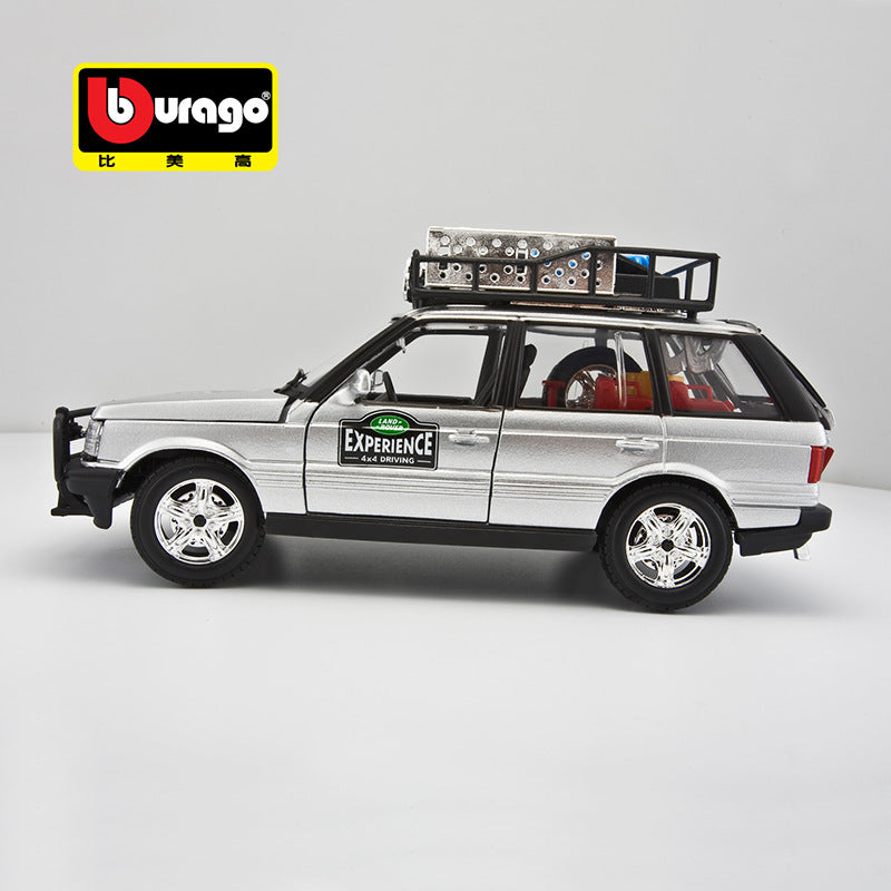 Bburago 1/24 Land Rover Range Rover With Roof Rack Modern Car Model