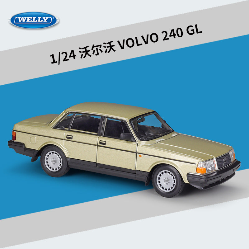 WELLY 1/24 Volvo 240 GL Modern Car Model