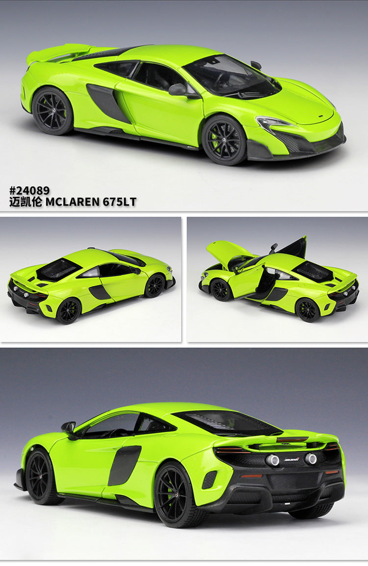 WELLY 1/24 McLaren 675LT Modern Car Model