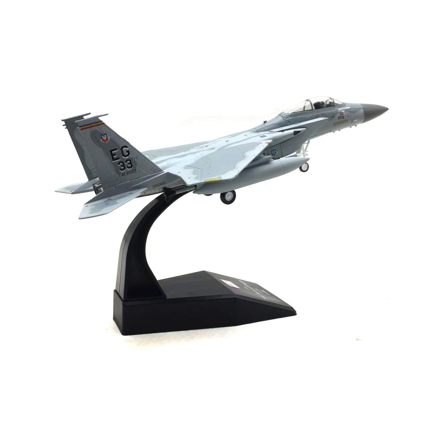 1/100 USA F-15C F-15E F-16C Aircraft Alloy Model Diecast