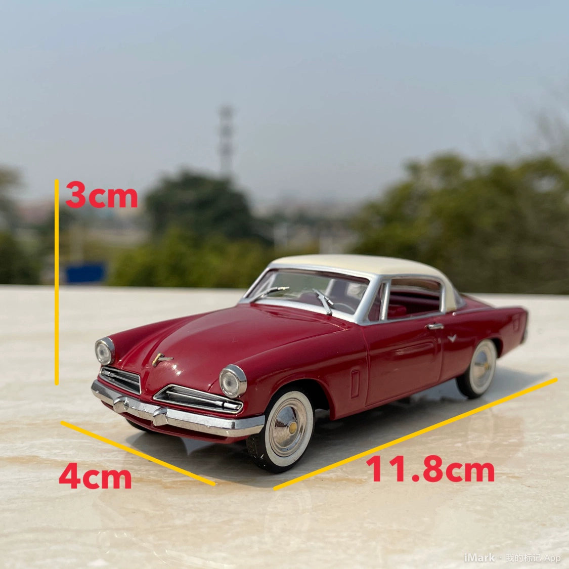 GFCC 1/43 Studebaker Commander 1953 Classic Sports Car Model