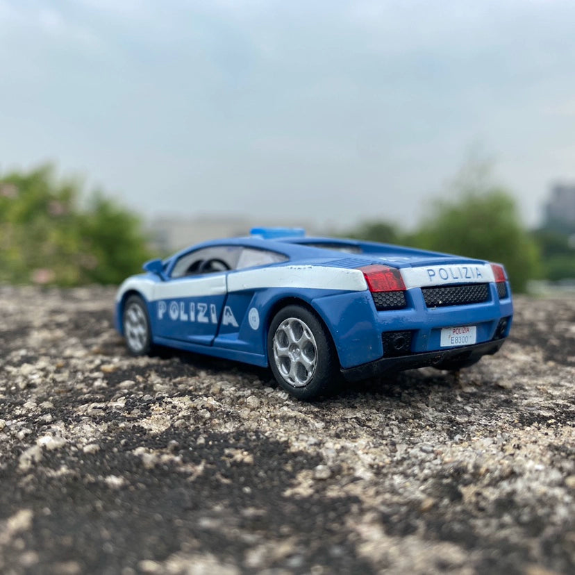 1/43 Lamborghini Polizia Car Morden Car Model