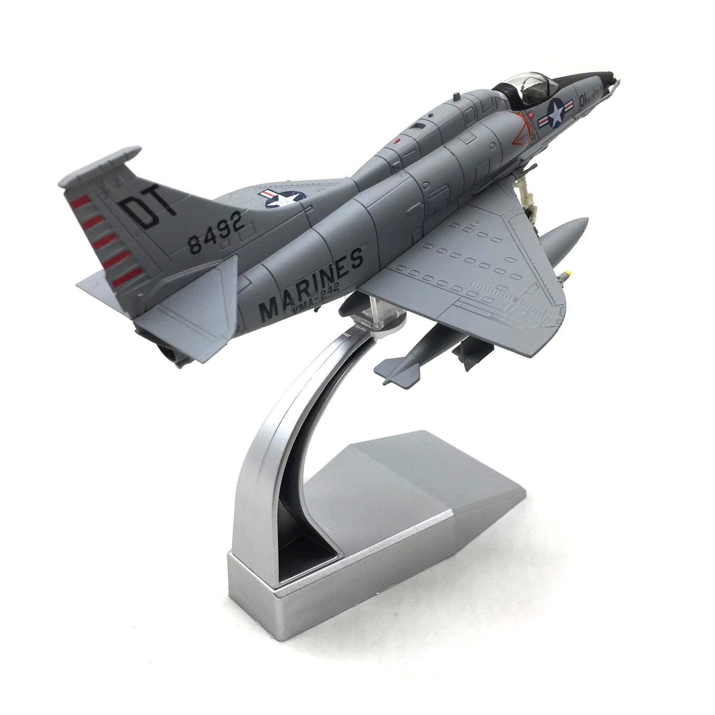 1/72 USA Lightning F-6F Fighter F-4U Skyhawk A-4 Aircraft Alloy Model Diecast