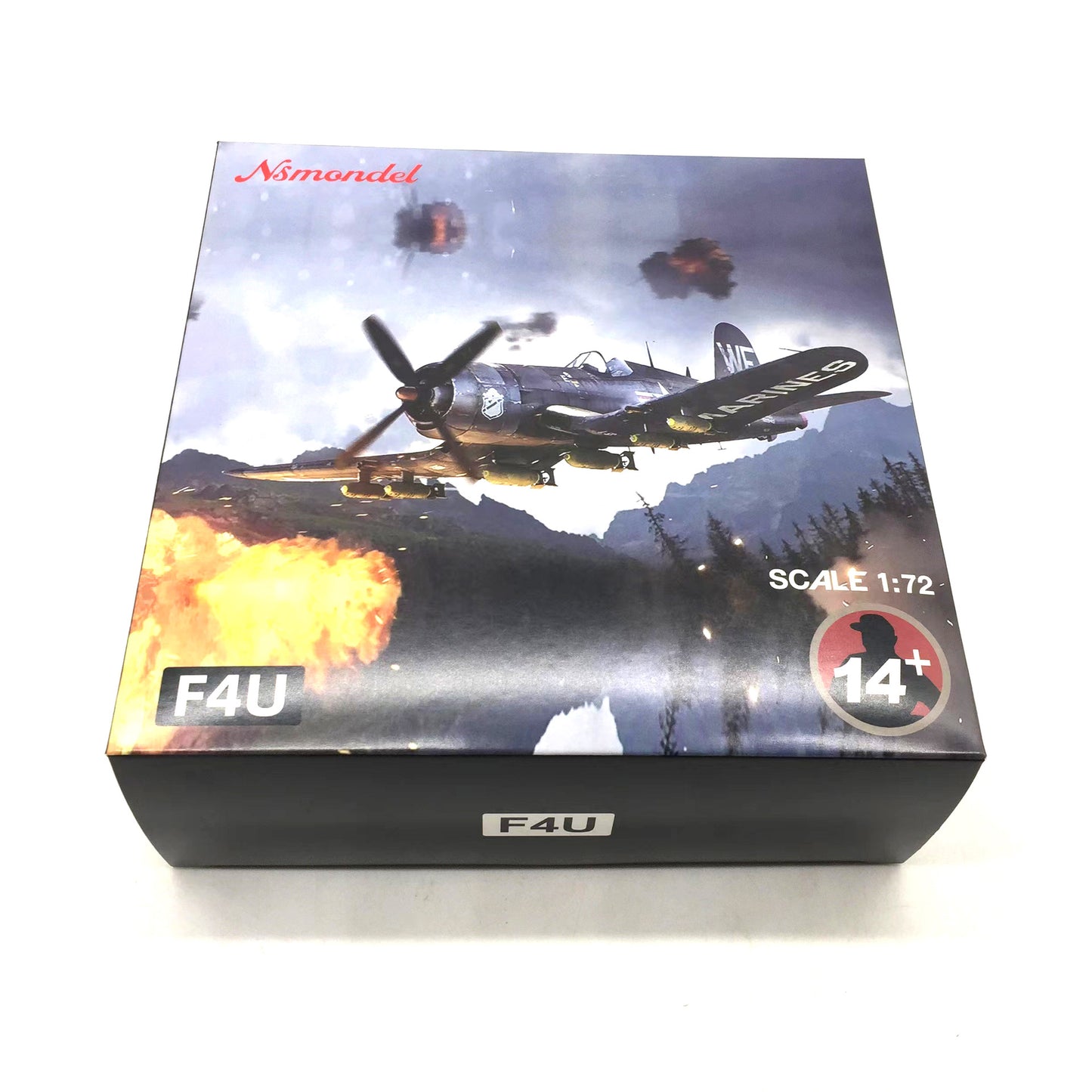 1/72 USA Lightning F-6F Fighter F-4U Skyhawk A-4 Aircraft Alloy Model Diecast