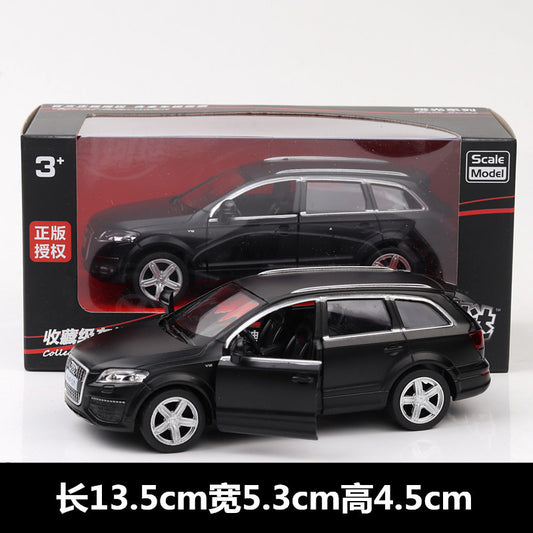 Makeda 1/36 Audi Q7 Matte Black Series Modern Car Model