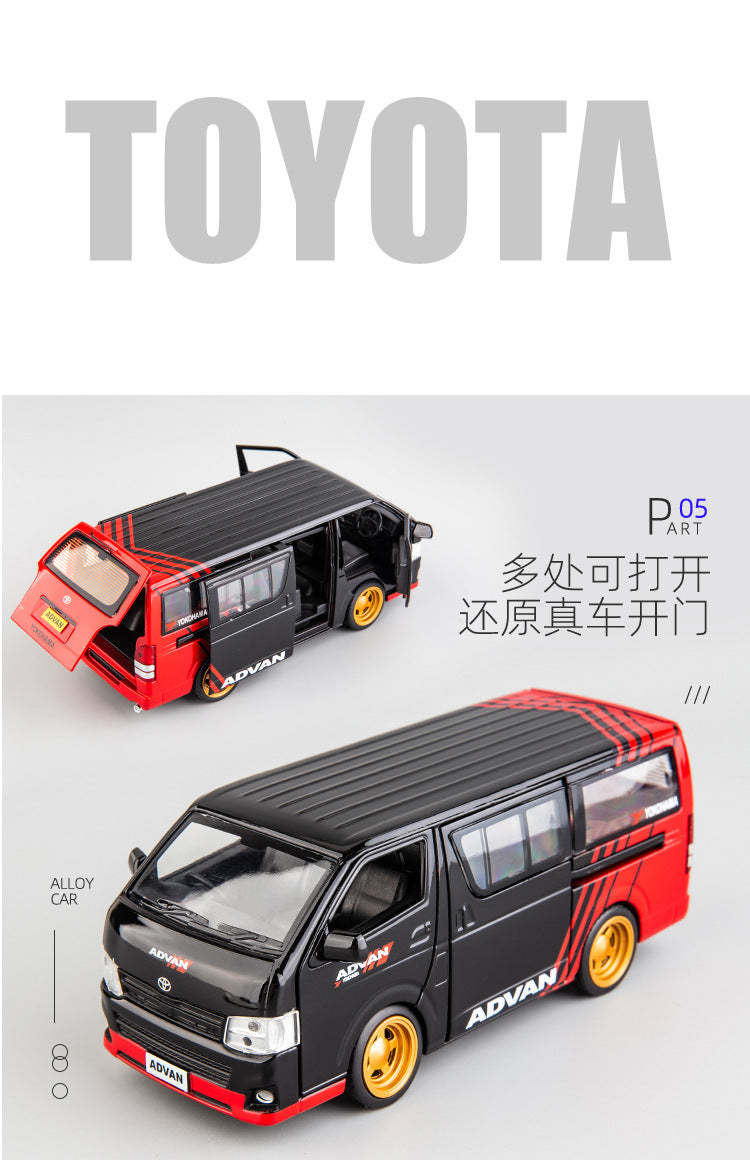 1/32 Toyota Hiace Van Modern Car Model