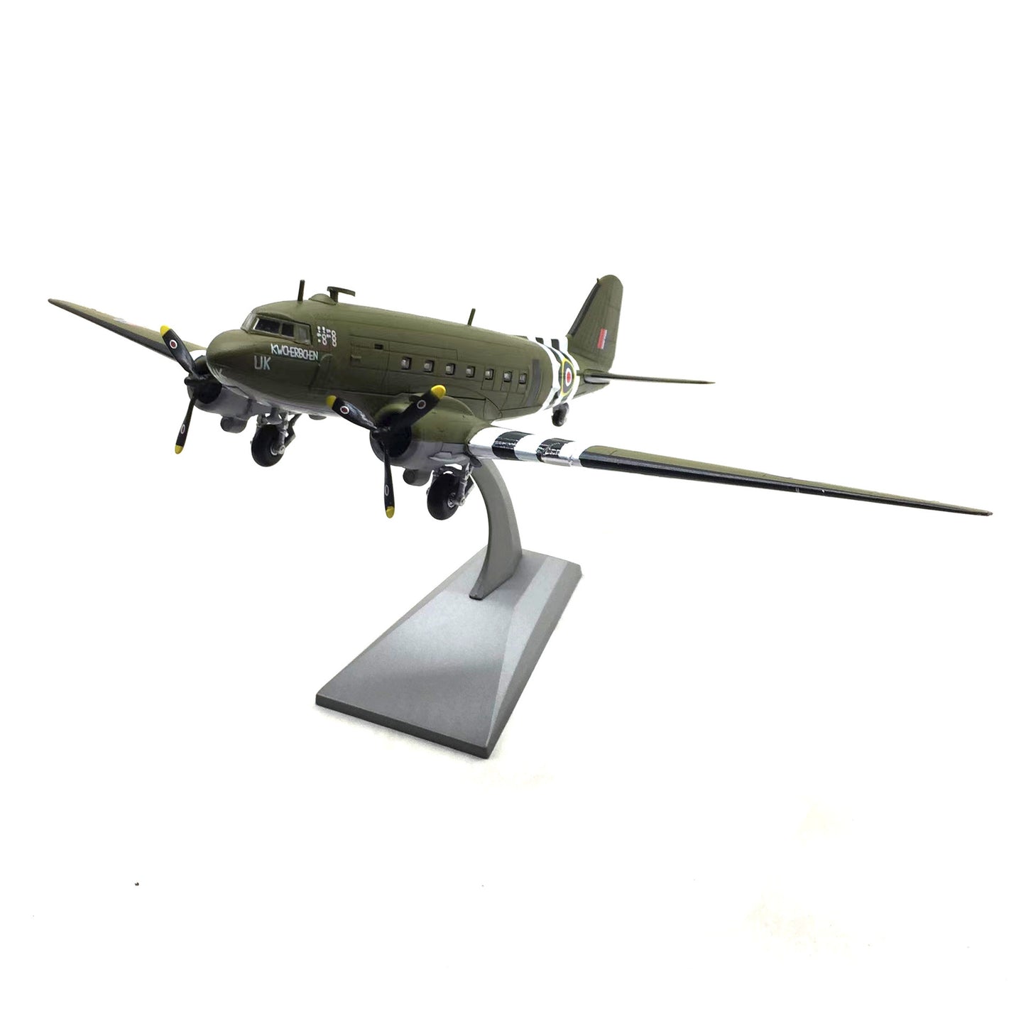 1/100 EK -47/DC-3 D-Day 75th Anniversary Aircraft Alloy Model Diecast