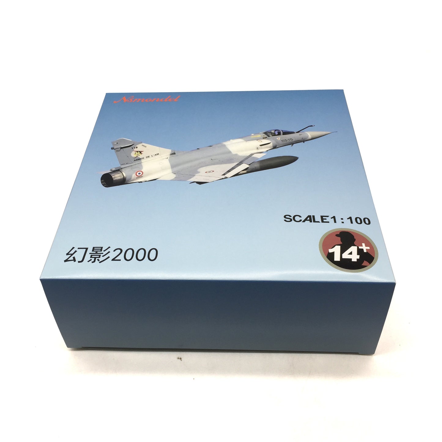 1/100 EK Eurofighter France Mirage 2000 Aircraft Alloy Model Diecast