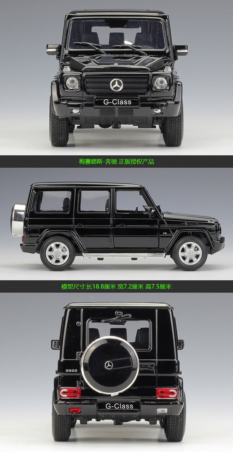 WELLY 1/24 Mercedes-Benz G-Class SUV Modern Car Model