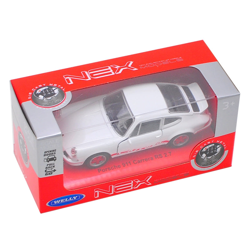 WELLY 1/36 Porsche 911 Carrera RS 2.7 1973 Classic Car Model