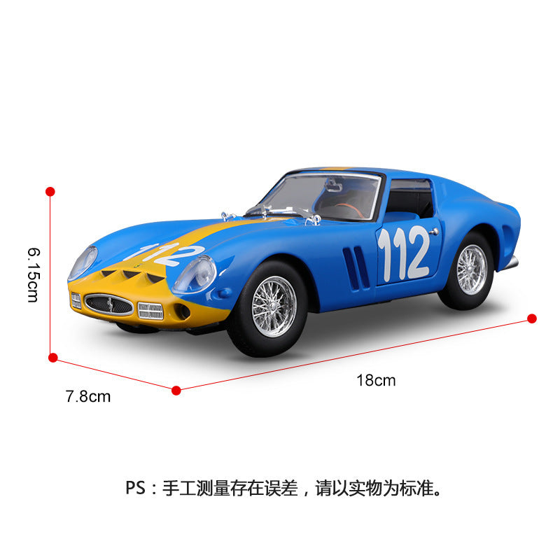 Bburago 1/24 Ferrari 250GTO 250GT 365GTB4 1968 Car Model