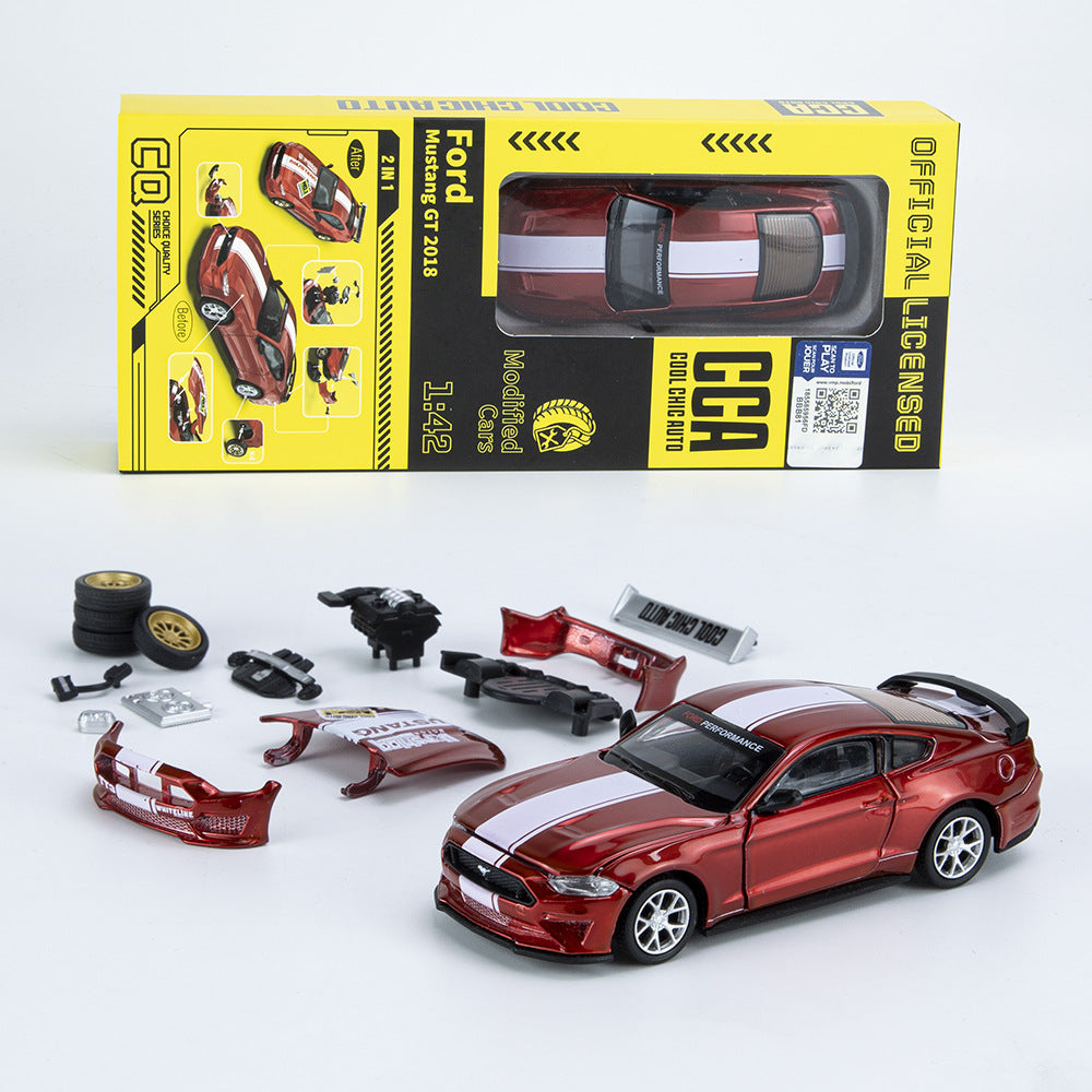 1/42 Ford Mustang GT 2018 Modern Car Model