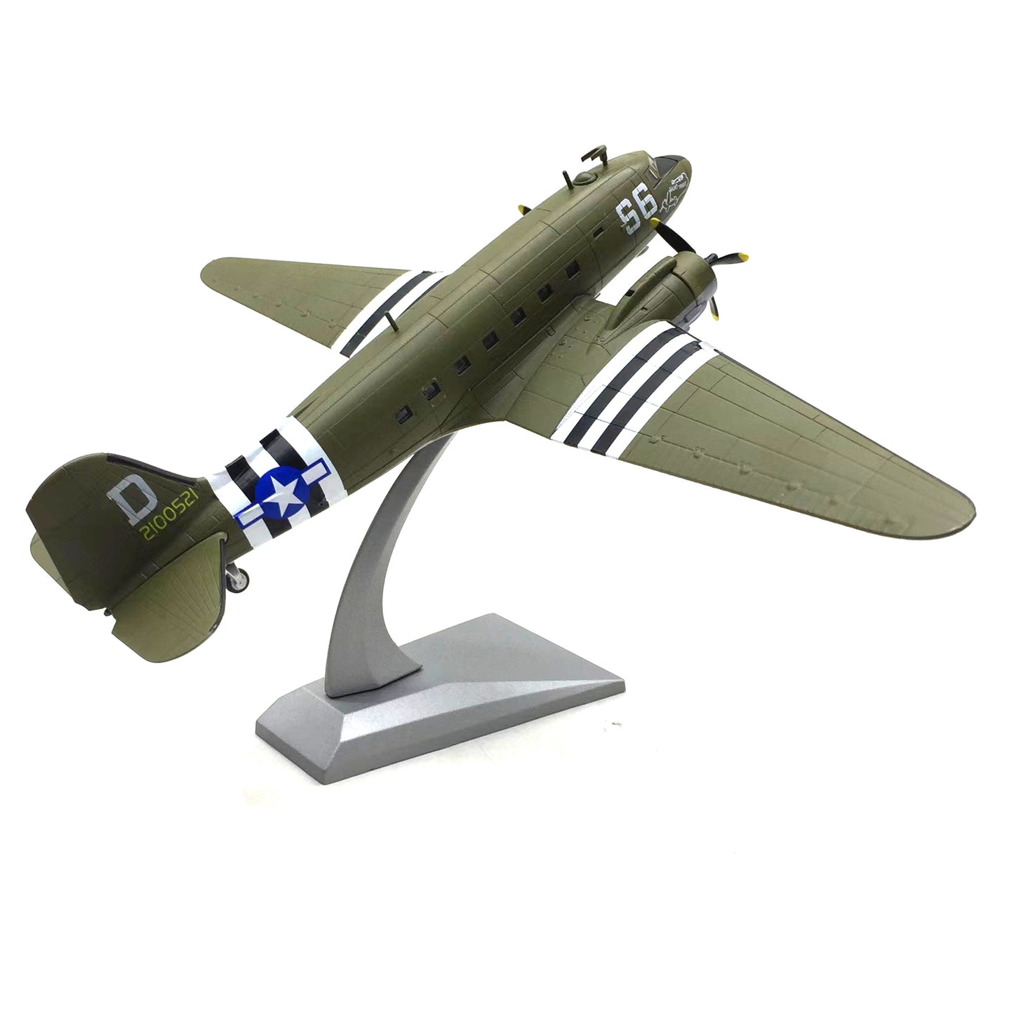 1/100 EK -47/DC-3 D-Day 75th Anniversary Aircraft Alloy Model Diecast