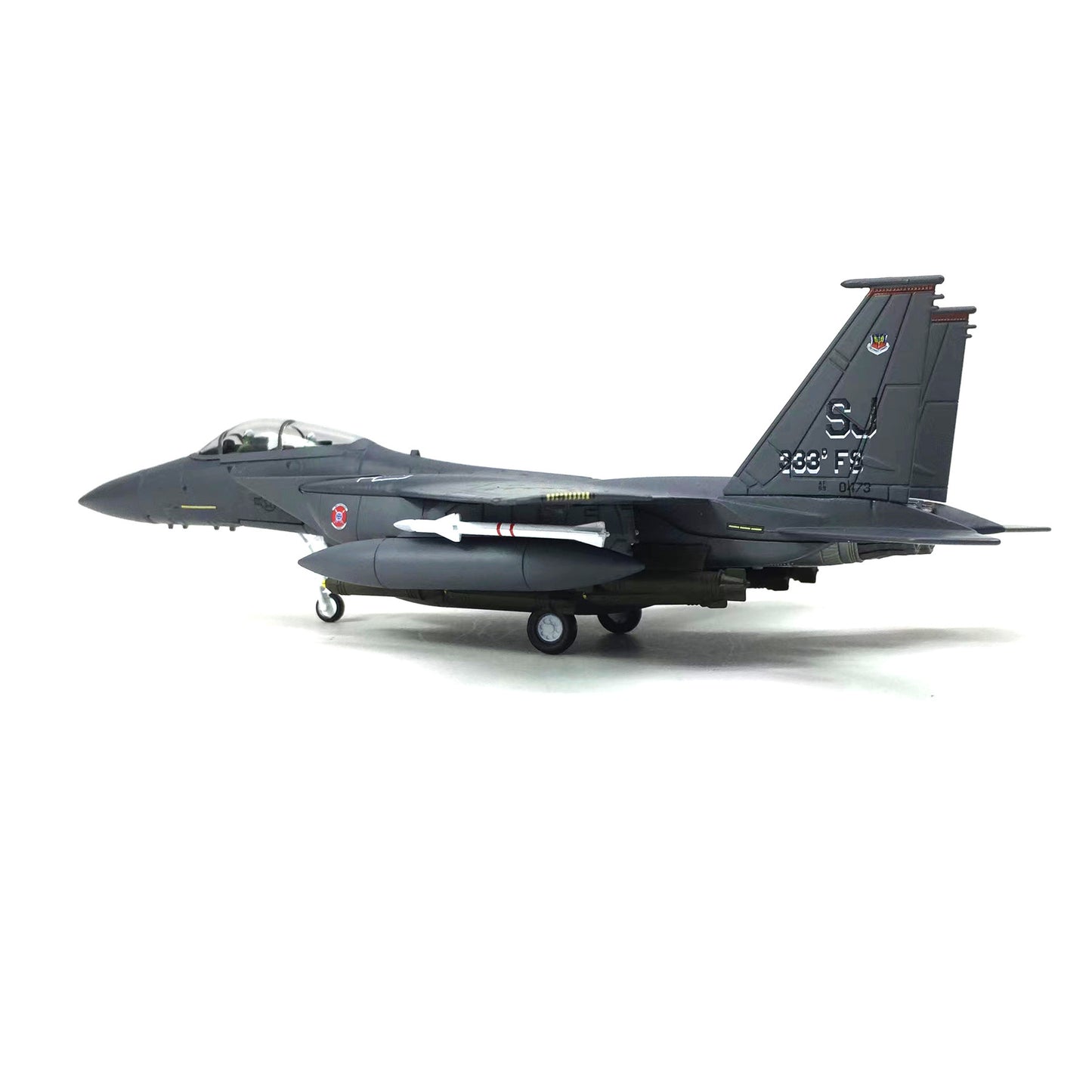 1/100 USA F-15C F-15E F-16C Aircraft Alloy Model Diecast