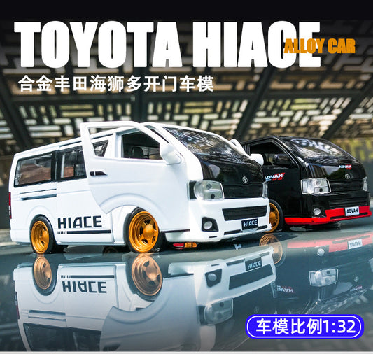 1/32 Toyota Hiace Van Modern Car Model