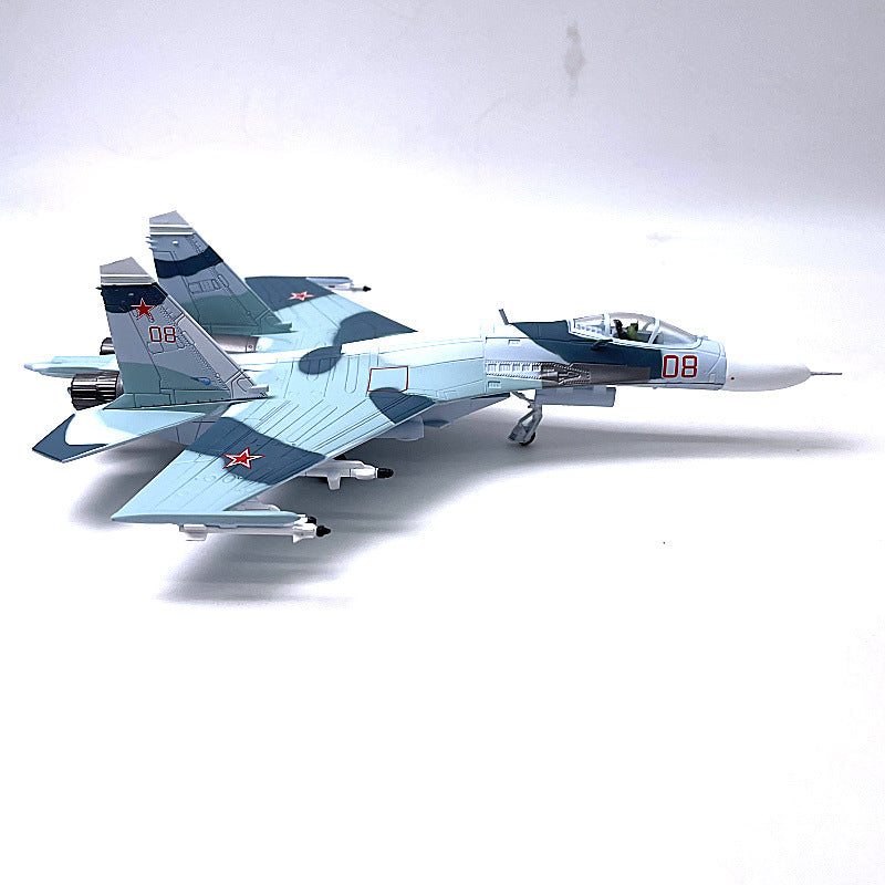 1/100 SU-27 Aircraft Alloy Model Diecast