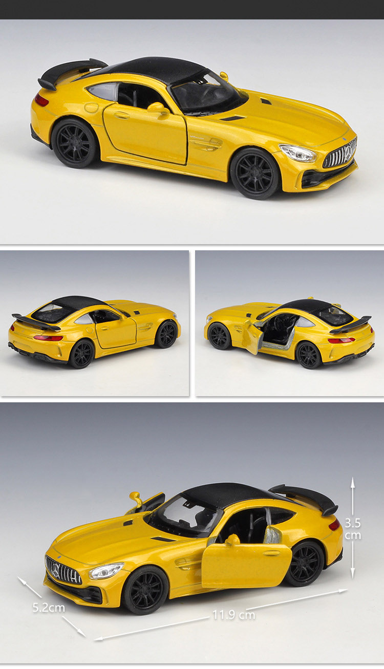 WELLY 1/36 Mercedes-Benz AMG GTR Modern Car Model