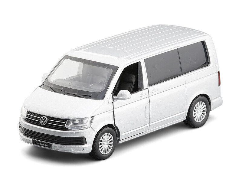 JKM 1/36 Volkswagen Multivan T6  Mpv Modern Car Model