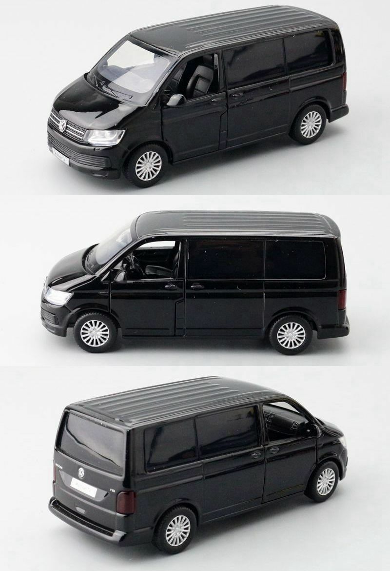 JKM 1/36 Volkswagen Multivan T6  Mpv Modern Car Model