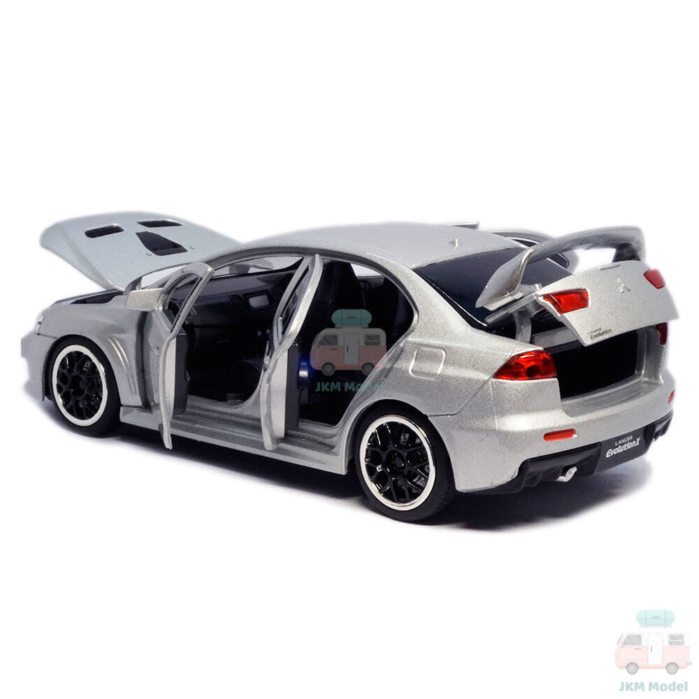 JKM 1/32 Mitsubishi EVO Lancer Evolution Modern Car Model