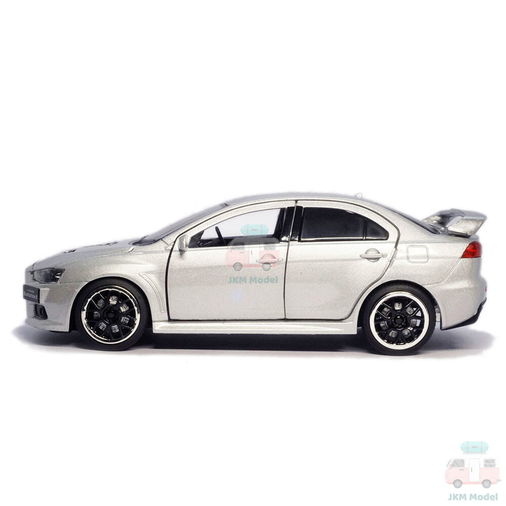 JKM 1/32 Mitsubishi EVO Lancer Evolution Modern Car Model